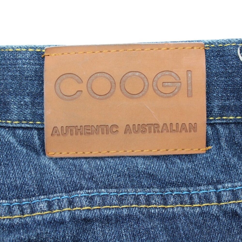 Vintage Coogi Mens 36 X 30 Golden Eagle Wings Embroidered Denim Jeans Streetwear - Picture 7 of 16